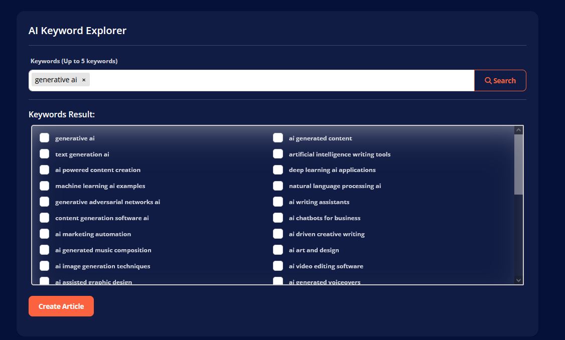 screenshot of Brain Pod AI